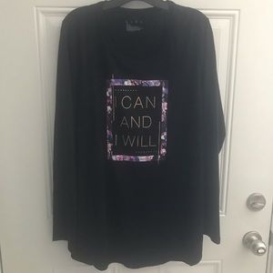 NWT LIVI Active Long-sleeve Graphic Tee